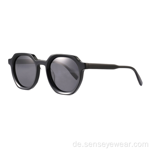 UV400 -Schrägacetat polarisierte Farbtöne Sonnenbrille für Frauen